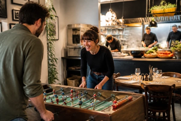 Restaurant baby-foot Courrières